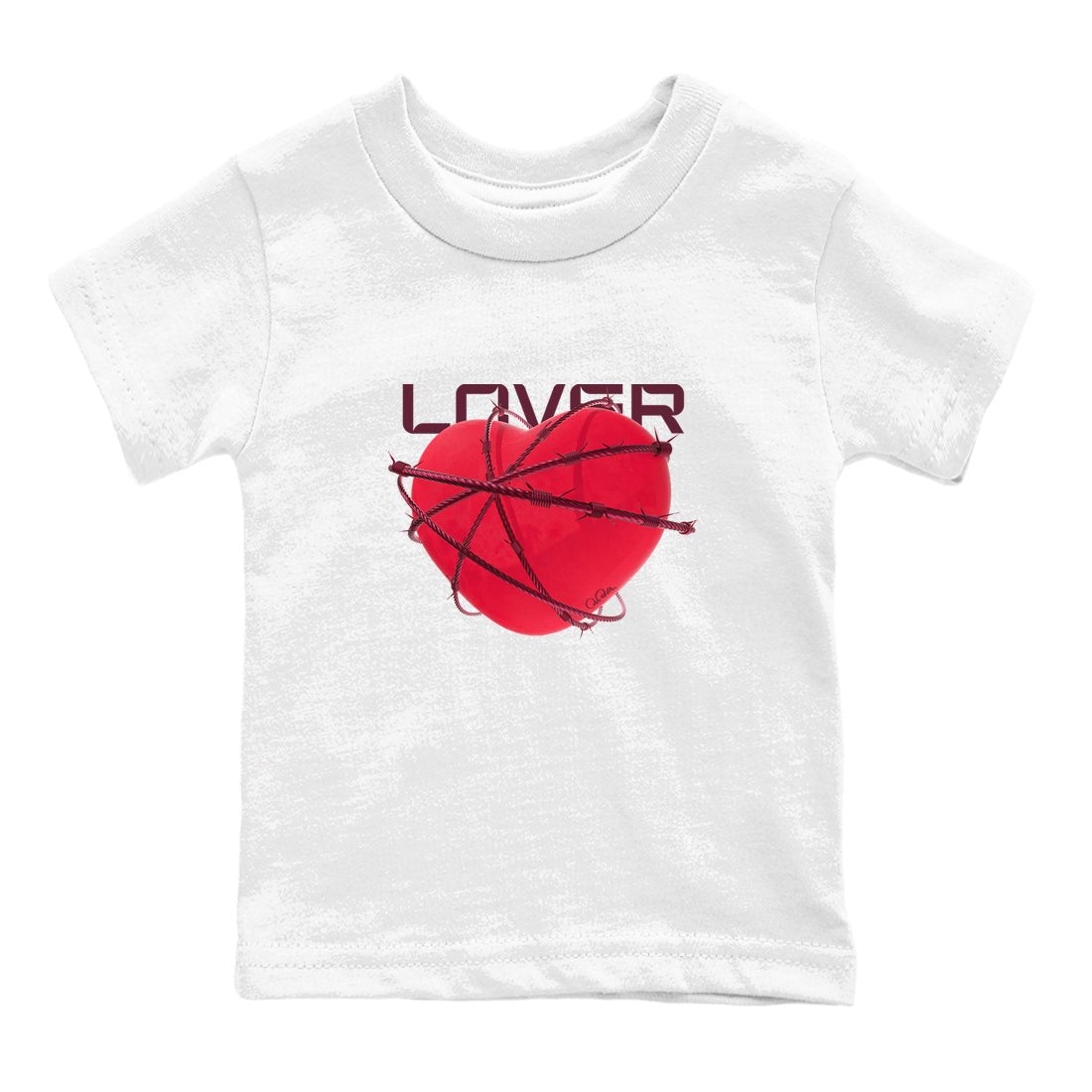Air Force 1 Layers of Love shirt to match jordans Heart Lover sneaker tees af1 Layers of Love SNRT sneaker release tees baby toddler White 2 cotton Shirt
