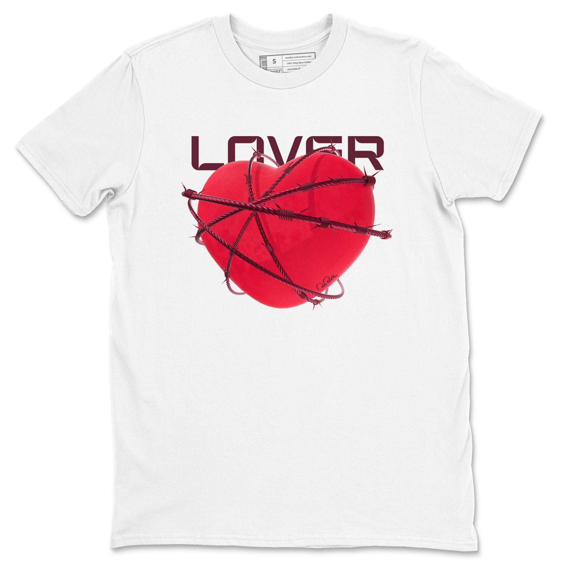 Air Force 1 Layers of Love shirt to match jordans Heart Lover sneaker tees af1 Layers of Love SNRT Sneaker Release Tees unisex cotton White 2 crew neck shirt