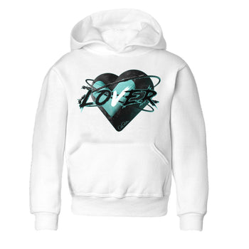 Air Force 1 Tiffany Sneaker Match Tees Heart Lover Sneaker Tees Nike Tiffany AF1Sneaker Release Tees Kids Shirts White 2