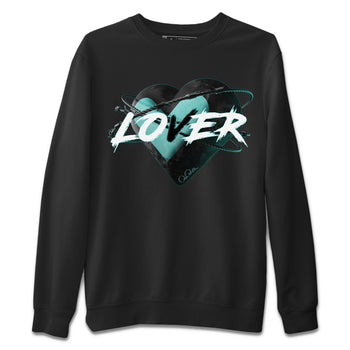 Air Force 1 Tiffany Sneaker Match Tees Heart Lover Sneaker Tees Nike Tiffany AF1Sneaker Release Tees Unisex Shirts Black 2