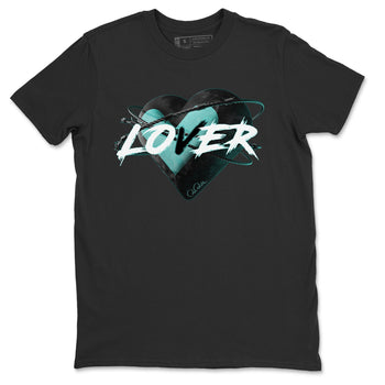 Air Force 1 Tiffany Sneaker Match Tees Heart Lover Sneaker Tees Nike Tiffany AF1Sneaker Release Tees Unisex Shirts Black 2