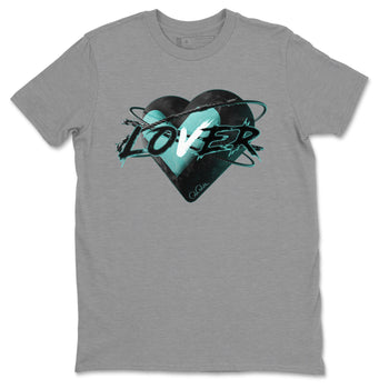 Air Force 1 Tiffany Sneaker Match Tees Heart Lover Sneaker Tees Nike Tiffany AF1Sneaker Release Tees Unisex Shirts Heather Grey 2