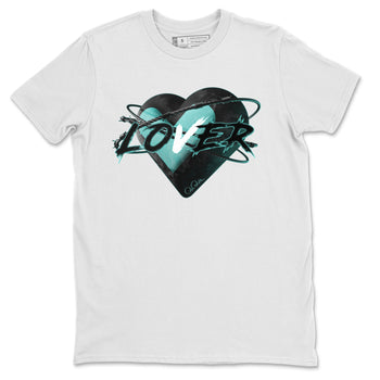 Air Force 1 Tiffany Sneaker Match Tees Heart Lover Sneaker Tees Nike Tiffany AF1Sneaker Release Tees Unisex Shirts White 2