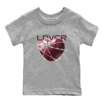 Air Jordan 1 Metallic Burgundy shirt to match jordans Heart Lover sneaker tees AJ1 Metallic Burgundy SNRT Sneaker Release Tees Baby Toddler Heather Grey 2 T-Shirt