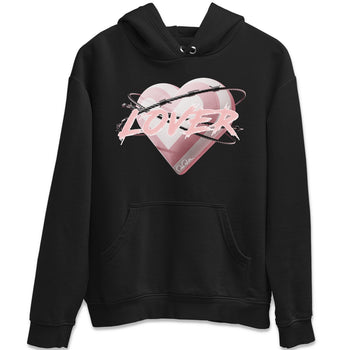 AJ1 Retro High OG Washed Pink Sneaker Match Tees Heart Lover Sneaker Tees AJ1 Retro High OG Washed Pink Sneaker Release Tees Unisex Shirts Black 2