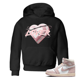 Air Jordan 1 Washed Pink Heart Lover Baby and Kids Sneaker Tees Air Jordan 1 Washed Pink Kids Sneaker Tees Washing and Care Tip