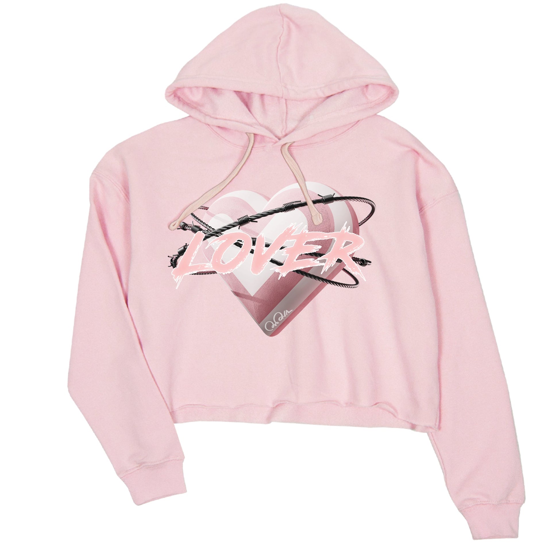 AJ1 Retro High OG Washed Pink Sneaker Match Tees Heart Lover Sneaker Tees AJ1 Retro High OG Washed Pink Sneaker Release Tees Women's Shirts Pink 2