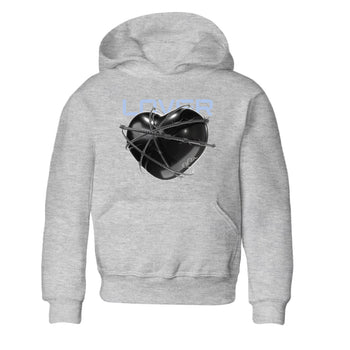 11s Black and Varsity Royal shirt to match jordans Heart Lover sneaker tees Air Jordan 11 Black/Varsity Royal SNRT Sneaker Release Tees Baby Toddler Heather Grey 2 T-Shirt