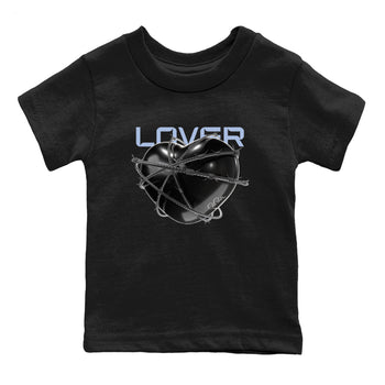11s Black and Varsity Royal shirt to match jordans Heart Lover sneaker tees Air Jordan 11 Black/Varsity Royal SNRT Sneaker Release Tees Baby Toddler Black 2 T-Shirt