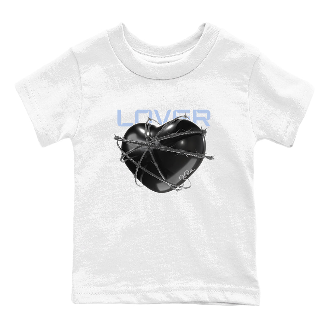 11s Space Jam shirt to match jordans Heart Lover sneaker tees Air Jordan 11 Space Jam SNRT Sneaker Release Tees Baby Toddler White 2 T-Shirt