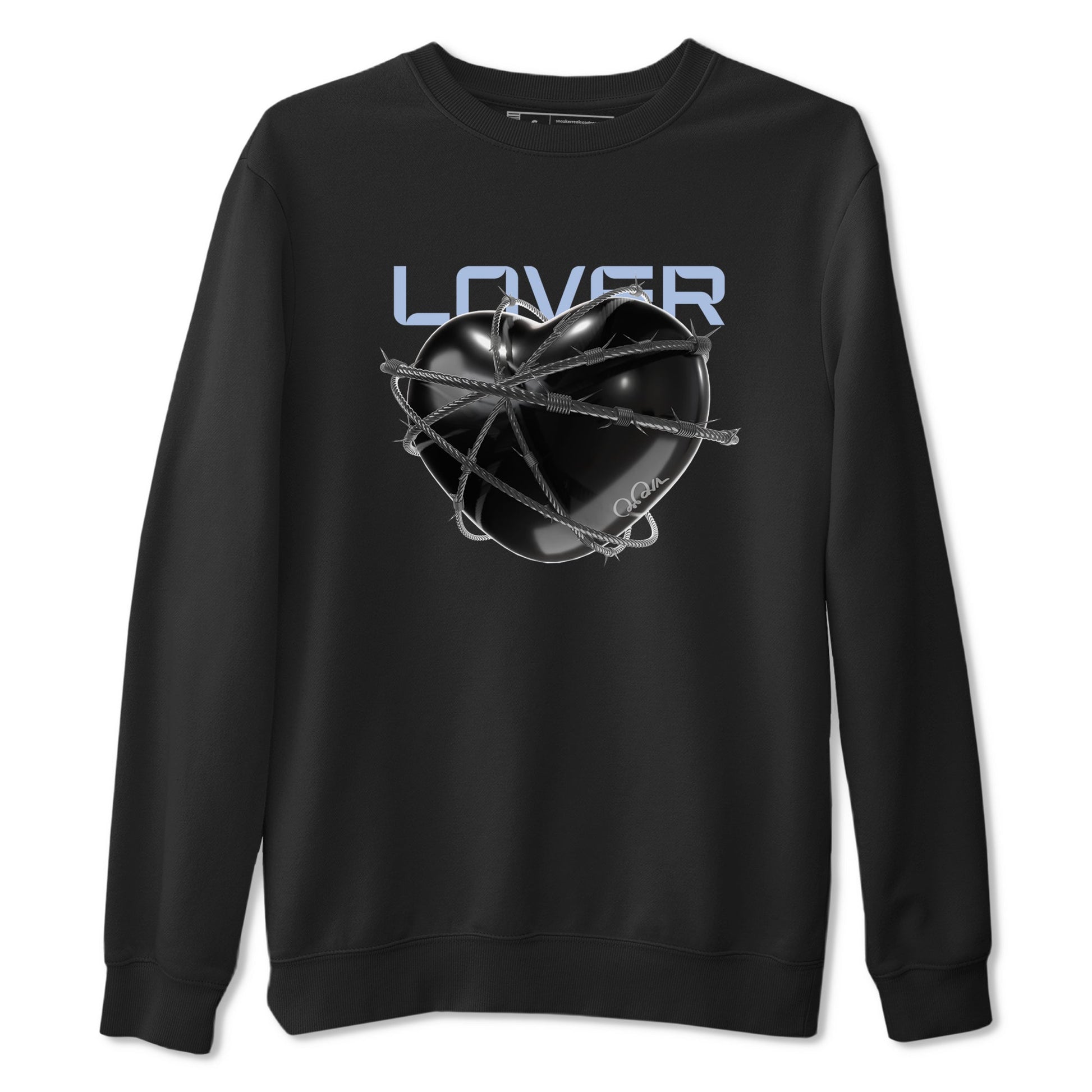 11s Black and Varsity Royal shirt to match jordans Heart Lover sneaker tees Air Jordan 11 Black/Varsity Royal SNRT Sneaker Release Tees Unisex Black 2 T-Shirt