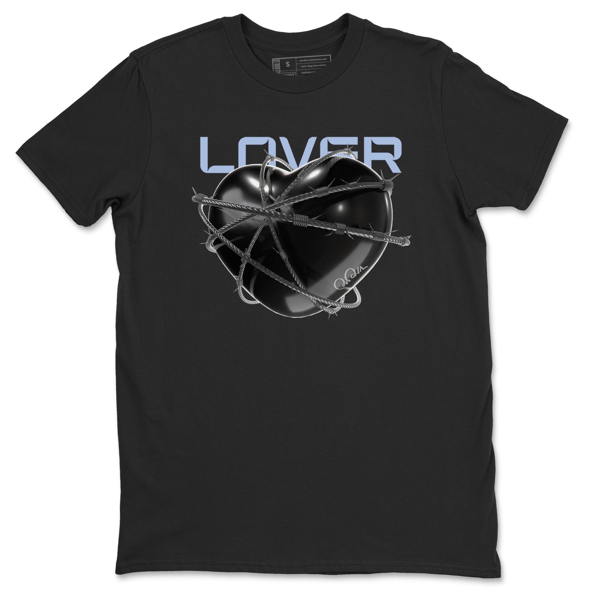 11s Black and Varsity Royal shirt to match jordans Heart Lover sneaker tees Air Jordan 11 Black/Varsity Royal SNRT Sneaker Release Tees Unisex Black 2 T-Shirt