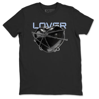 11s Black and Varsity Royal shirt to match jordans Heart Lover sneaker tees Air Jordan 11 Black/Varsity Royal SNRT Sneaker Release Tees Unisex Black 2 T-Shirt