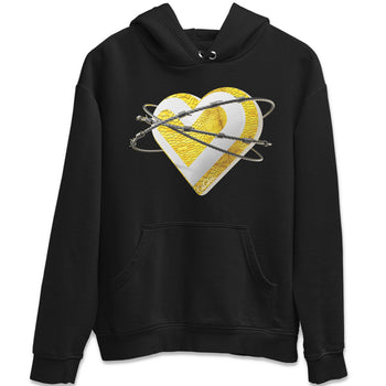 Air Jordan 11 Yellow Python Sneaker Match Tees Heart Lover Sneaker Tees AJ11 Yellow Python Sneaker Release Tees Unisex Shirts Black 2