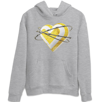 Air Jordan 11 Yellow Python Sneaker Match Tees Heart Lover Sneaker Tees AJ11 Yellow Python Sneaker Release Tees Unisex Shirts Heather Grey 2