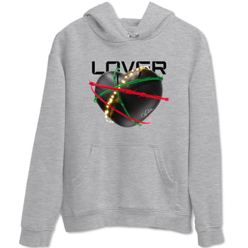 2s Christmas X-mas gift shirt to match jordans Heart Lover sneaker tees Air Jordan 2 Christmas SNRT Sneaker Release Tees Unisex Heather Grey 2 T-Shirt