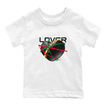 2s Christmas X-mas gift shirt to match jordans Heart Lover sneaker tees Air Jordan 2 Christmas SNRT Sneaker Release Tees Baby Toddler White 2 T-Shirt