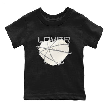 3s Ivory shirt to match jordans Heart Lover sneaker tees Air Jordan 3 Ivory SNRT sneaker release tees baby toddler Black 2 cotton Shirt