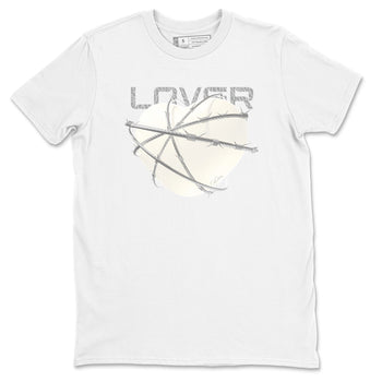 3s Ivory shirt to match jordans Heart Lover sneaker tees Air Jordan 3 Ivory SNRT Sneaker Release Tees unisex cotton White 2 crew neck shirt