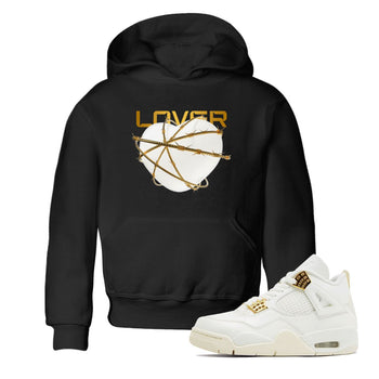 4s Sail shirt to match jordans Heart Lover sneaker tees Air Jordan 4 Sail SNRT sneaker release tees baby toddler Black 1 cotton Shirt