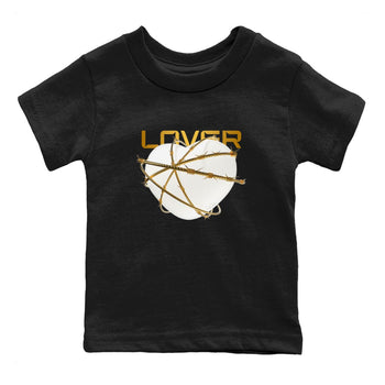 4s Sail shirt to match jordans Heart Lover sneaker tees Air Jordan 4 Sail SNRT sneaker release tees baby toddler Black 2 cotton Shirt