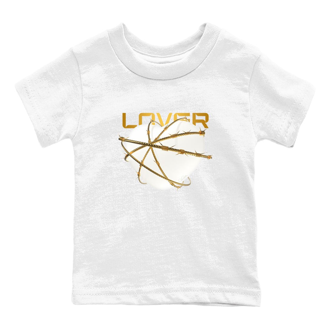 4s Sail shirt to match jordans Heart Lover sneaker tees Air Jordan 4 Sail SNRT sneaker release tees baby toddler White 2 cotton Shirt