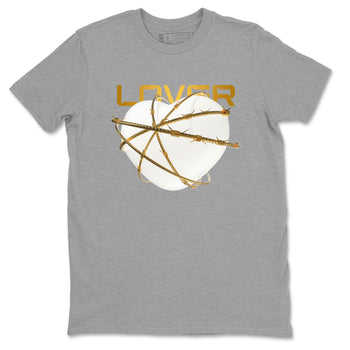 4s Sail shirt to match jordans Heart Lover sneaker tees Air Jordan 4 Sail SNRT Sneaker Release Tees unisex cotton Heather Grey 2 crew neck shirt