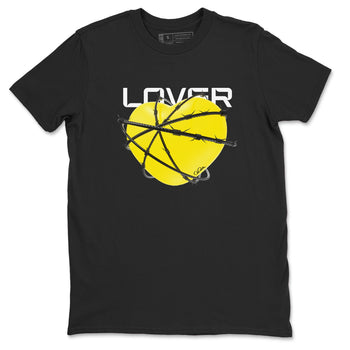 AJ4 Vivid Sulfur shirt to match jordans Heart Lover sneaker tees Air Jordan 4 Vivid Sulfur SNRT Sneaker Release Tees unisex cotton Black 2 crew neck shirt