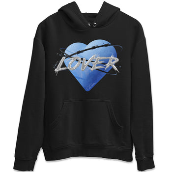 Jordan 5 UNC Jordan Shirts Heart Lover Sneaker Tees AJ5 UNC SNRT Sneaker Tees Unisex Shirts Black 2