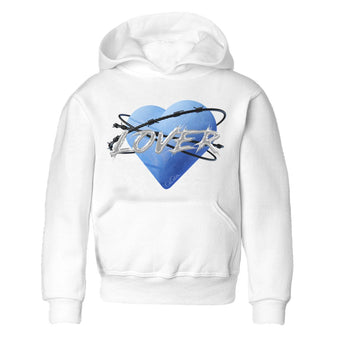 Jordan 5 UNC Jordan Shirts Heart Lover Sneaker Tees AJ5 UNC Sneaker Release Tees Kids Shirts White 2