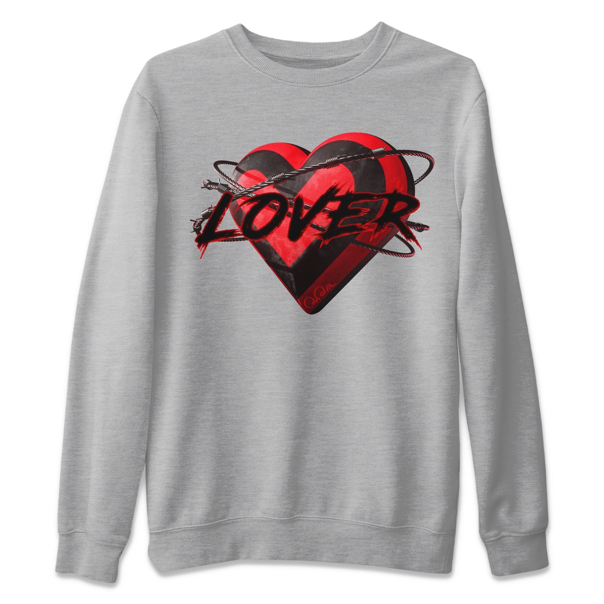 Air Jordan 6 Toro Bravo Sneaker Match Tees Heart Lover Sneaker Tees 3D Graphic Design Shirts AJ6 Toro Bravo Sneaker Release Tees Unisex Shirts Heather Grey 2