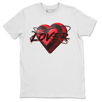 Air Jordan 6 Toro Bravo Sneaker Match Tees Heart Lover Sneaker Tees 3D Graphic Design Shirts AJ6 Toro Bravo Sneaker Release Tees Unisex Shirts White 2