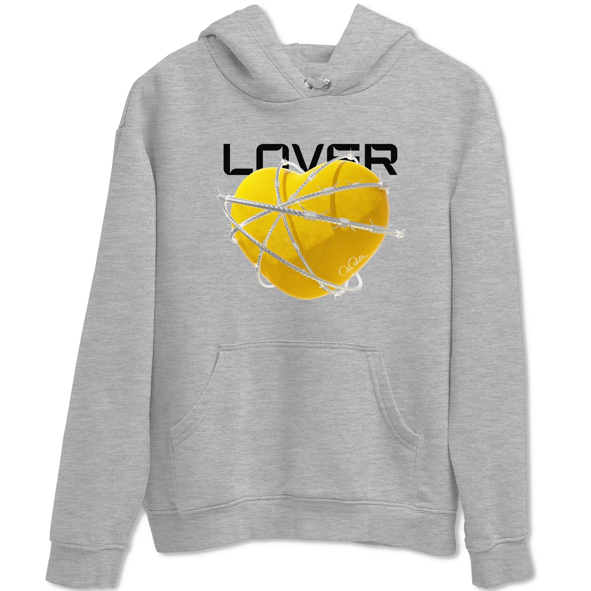 6s Yellow Ochre shirt to match jordans Heart Lover sneaker tees Air Jordan 6 Yellow Ochre SNRT Sneaker Release Tees Unisex Heather Grey 2 T-Shirt