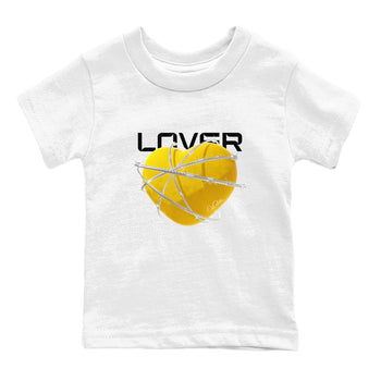 6s Yellow Ochre shirt to match jordans Heart Lover sneaker tees Air Jordan 6 Yellow Ochre SNRT Sneaker Release Tees Baby Toddler White 2 T-Shirt