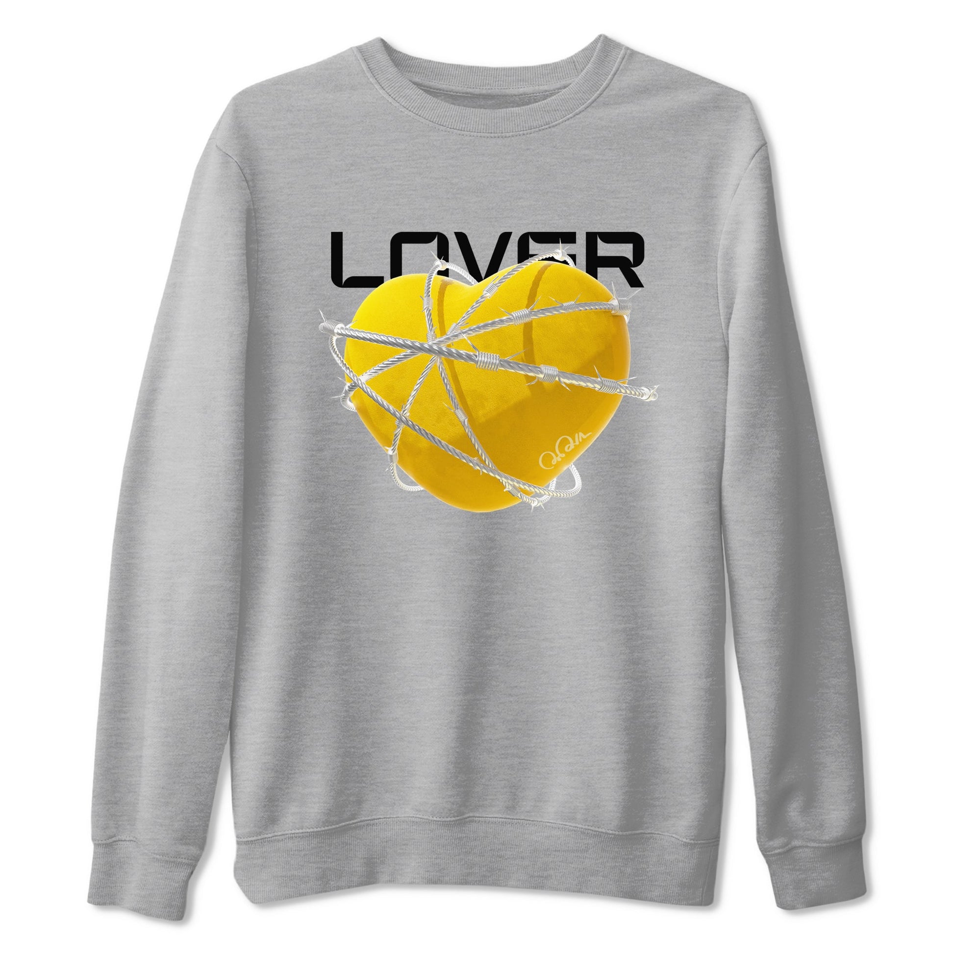 6s Yellow Ochre shirt to match jordans Heart Lover sneaker tees Air Jordan 6 Yellow Ochre SNRT Sneaker Release Tees Unisex Heather Grey 2 T-Shirt