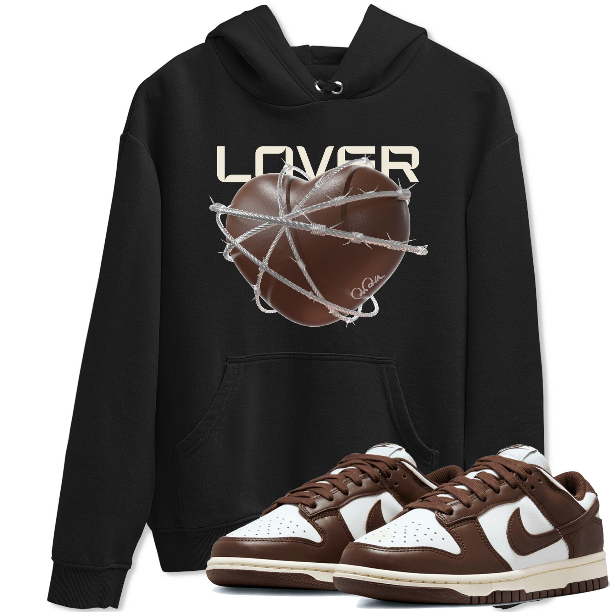 Dunk Cacao Wow shirt to match jordans Heart Lover sneaker tees Nike Dunk Cacao Wow SNRT Sneaker Release Tees Unisex Black 1 T-Shirt