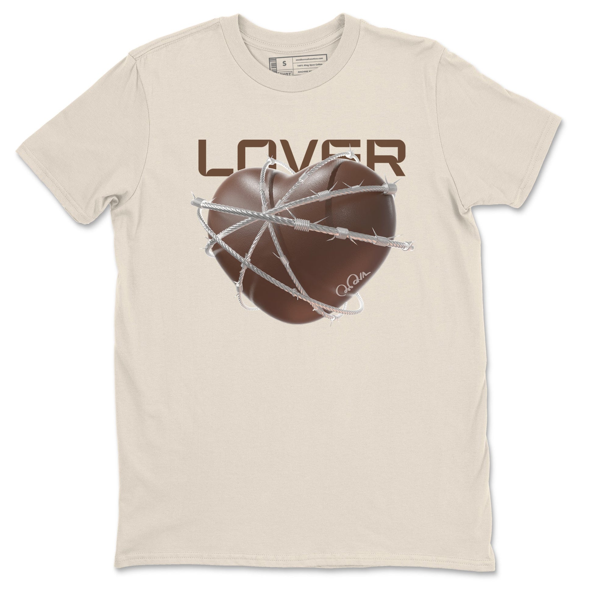 Dunk Cacao Wow shirt to match jordans Heart Lover sneaker tees Nike Dunk Cacao Wow SNRT Sneaker Release Tees Unisex Natural 2 T-Shirt