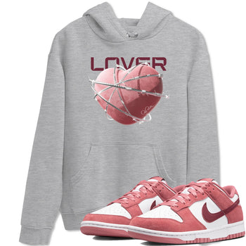 Dunk Valentines Day 2024 shirt to match jordans Heart Lover sneaker tees Dunk Valentines Day 2024 SNRT Sneaker Release Tees Unisex Heather Grey 1 T-Shirt
