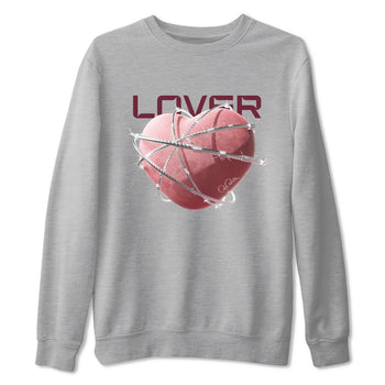 Dunk Valentines Day 2024 shirt to match jordans Heart Lover sneaker tees Dunk Valentines Day 2024 SNRT Sneaker Release Tees Unisex Heather Grey 2 T-Shirt