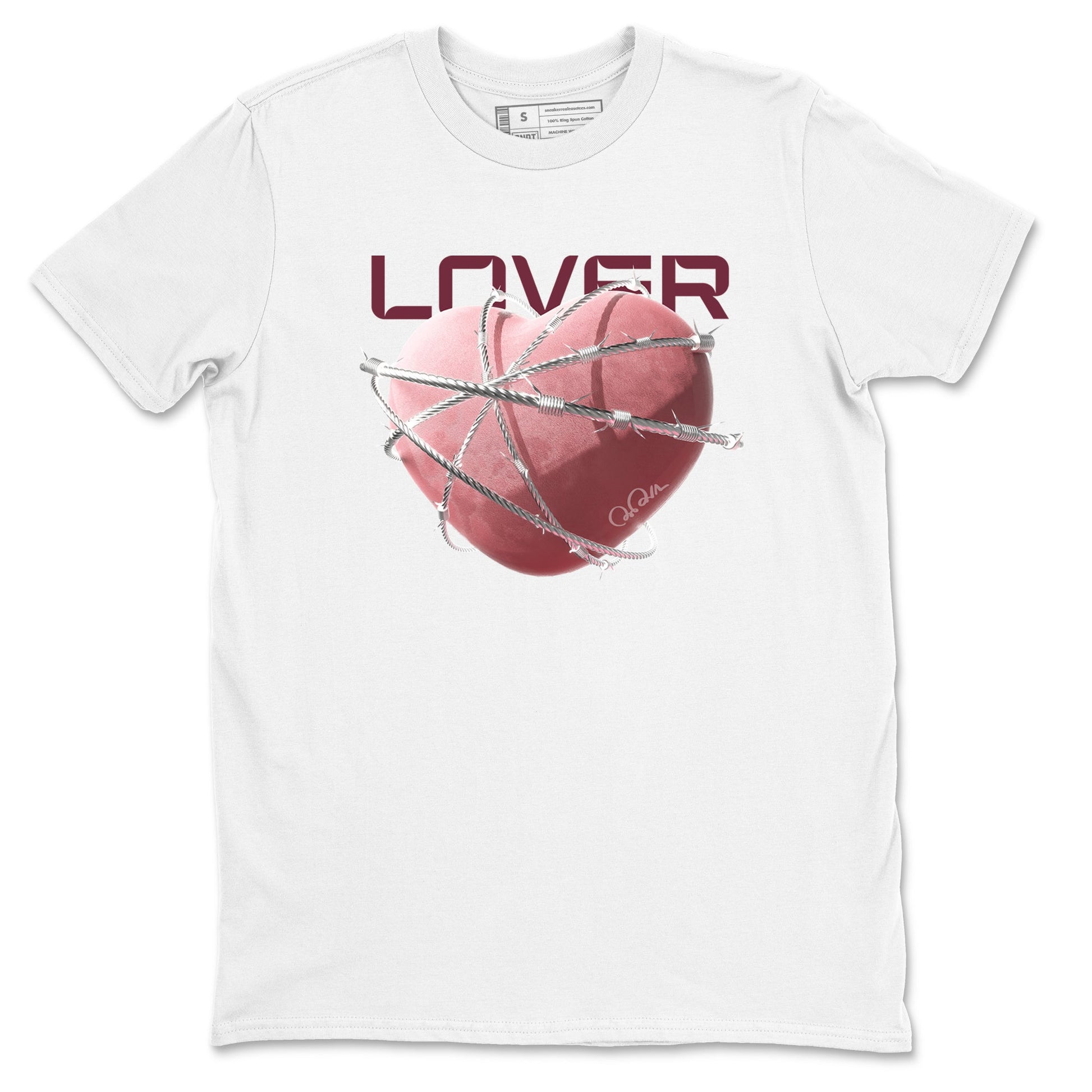 Dunk Valentines Day 2024 shirt to match jordans Heart Lover sneaker tees Dunk Valentines Day 2024 SNRT Sneaker Release Tees Unisex White 2 T-Shirt