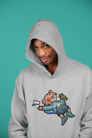 Yeezy 700 Faded Azure Sneaker Match Tees Drunk Teddy Bear Sneaker Tees Yeezy 700 Faded Azure Sneaker Release Tees Unisex Shirts