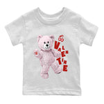 Air Force 1 Valentines Day Sneaker Match Tees Hello Bear Sneaker Tees Air Force 1 Valentines Day Sneaker Release Tees Kids Shirts