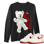 Air Force 1 Valentines Day Sneaker Match Tees Hello Bear Sneaker Tees Air Force 1 Valentines Day Sneaker Release Tees Unisex Shirts