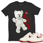 Air Force 1 Valentines Day Sneaker Match Tees Hello Bear Sneaker Tees Air Force 1 Valentines Day Sneaker Release Tees Unisex Shirts