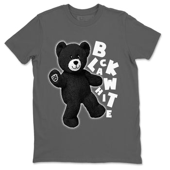 Jordan 1 Black White Sneaker Match Tees Hello Bear Sneaker Tees Jordan 1 Black White Sneaker Release Tees Unisex Shirts