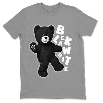 Jordan 1 Black White Sneaker Match Tees Hello Bear Sneaker Tees Jordan 1 Black White Sneaker Release Tees Unisex Shirts