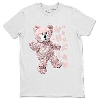 Air Jordan 1 Washed Pink Sneaker Match Tees Hello Bear Sneaker Tees Air Jordan 1 High OG WMNS Washed Pink Sneaker Release Tees Unisex Shirts White 2