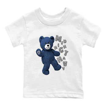 3s Midnight Navy shirt to match jordans Hello Bear sneaker match tee Air Jordan 3 Midnight Navy SNRT Sneaker Tees baby toddler White 2 cotton Shirt