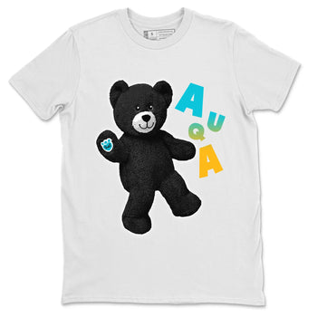 Jordan 5 Aqua Sneaker Match Tees Hello Bear Sneaker Tees Jordan 5 Aqua Sneaker Release Tees Unisex Shirts