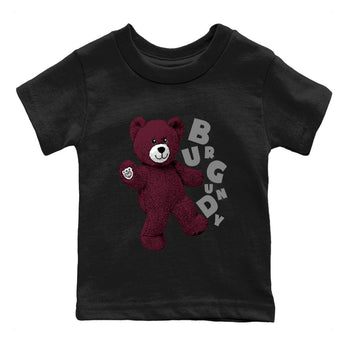 Jordan 5 Burgundy Shirts Hello Bear Sneaker Tees Air Jordan 5 Burgundy Sneaker Release Tees Kids Shirts Black 2